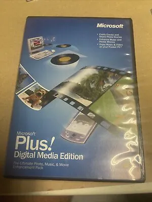 Microsoft Plus Digital Media Edition PC W/ Product Key Nice Condition • $19.99