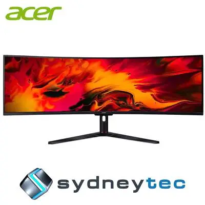 $1589.04 • Buy New Acer EI1 EI491CURS 49in DFHD 120Hz HDR400 FreeSync Curved VA Gaming Monitor