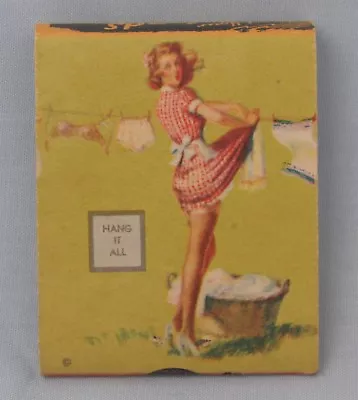 Pin-up Girls 1940's Matchbooks ~ Set Of 7 Elvgren ~ Bayuk's Tavern ~ Ottawa IL • $9.85