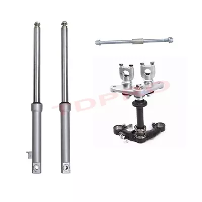 Front Forks Triple Tree Clamp For Honda CRF50 JR50 70 90cc 110CC Dirt Bike TTR50 • $138.77