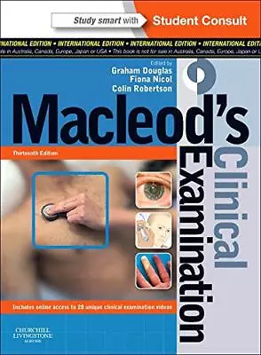 Macleod's Clinical Examination Graham Douglas Fiona N • £48.99