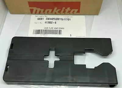 Genuine MAKITA DJV181 DJV180 18v Jigsaw PLASTIC Base Plate + 4 Screws • £5.86