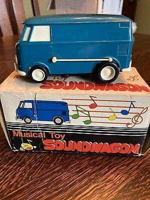 $49.99 • Buy Vintage Musical Toy Soundwagon VW Van Record Player Tamco Japan