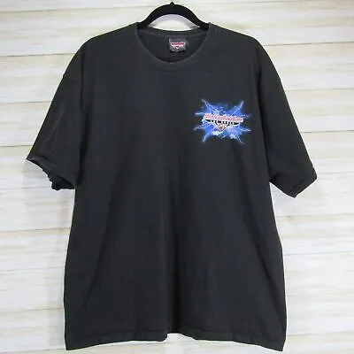 Vintage Harley Davidson Café Las Vegas Crew Neck Black Cotton T-Shirt Size XL • $40