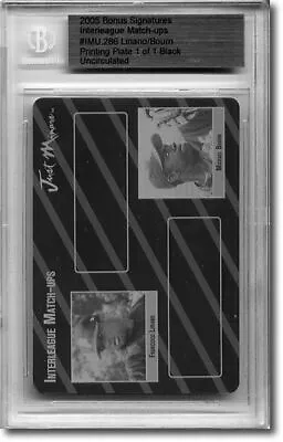 FRANCISCO LIRIANO * Michael Bourn * Rookie Printing Press Plate BGS 1/1 • $43.99