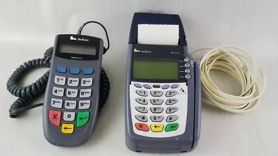 Verifone Vx510 Omni 5100 Credit Card Processor W/ Pin Pad & Phone Line • $19.99