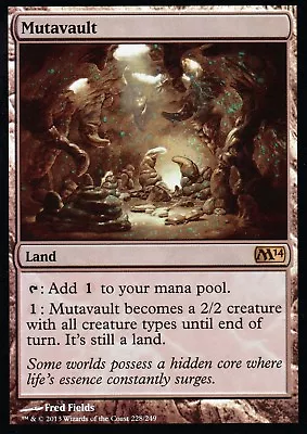 Mutavault FOIL | NM | M14 | Magic MTG • $48.13