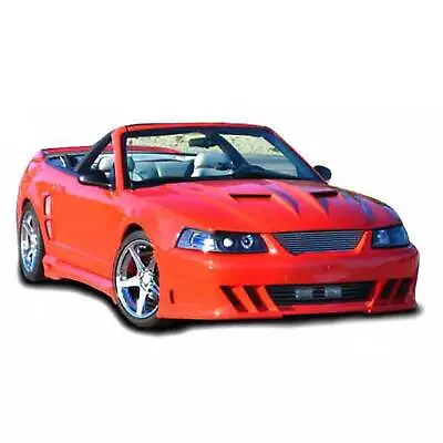 KBD Body Kits Demon Style Polyurethane Front Bumper Fits Ford Mustang 99-04 • $399