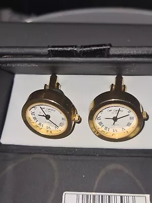 Mens Watch Cufflinks  Boxed • £10