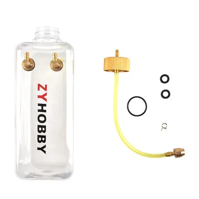 1 Piece 500ML Transparent Fuel Tank Golden Material Cap For Gas Plane/RC Model • $14.59