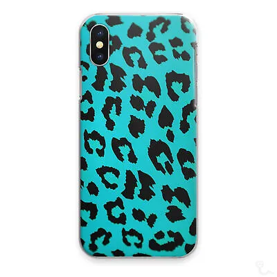 $16.98 • Buy Blue Leopard Print Phone Case Animal Print Hard Cover For Apple/samsung/huawei