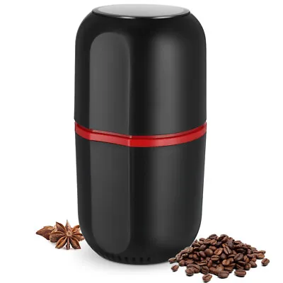 Powerful Electric Coffee Grinder Grinding Milling Bean Nut Spice Blender 125g • £17.88