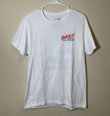 D.A.R.E Lion Power To Keep Kids Off Drugs T Shirt Mens Medium Retro • $14.99