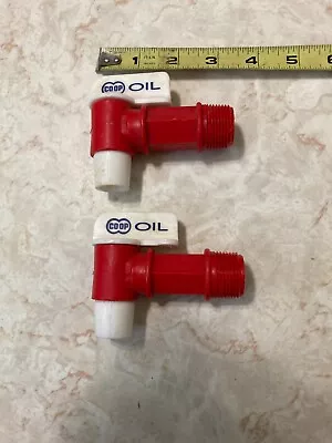 2 Vintage  CO-OP OIL Plastic Screw On Spigot Oil Dispenser • $13.54