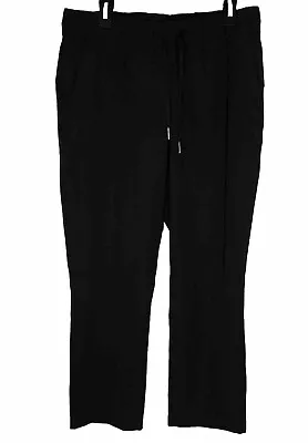 Lululemon Leggings Capri Pants Pockets Active Casual Women Size 6 Color Black • $35