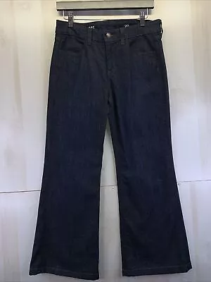 J Crew High Heel Flare Dark Wash Denim Jeans Women’s SZ 29-4923 • $17