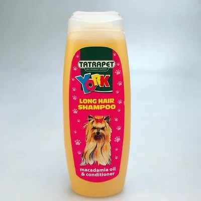 Dog Shampoo Pet Long Hair 200ml Macadamia Oil And Conditioner York Terrier Puppy • £5.99
