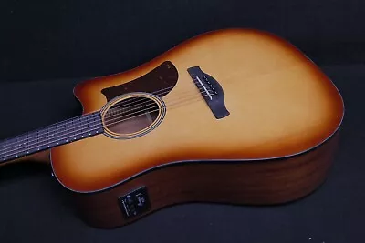 IBANEZ AAD50CE LBS ADVANCED 6 STRING Dreadnought Acoustic Elect  SOLID SITKA TOP • $179.99