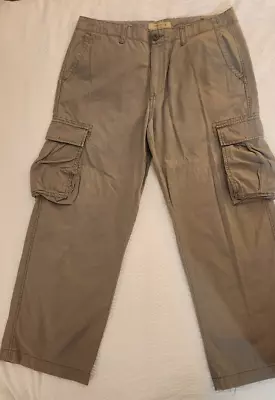 Sonoma Pants Mens 36x29 Cargo Pockets 100% Cotton Mid Rise Outdoor Hiking • $8