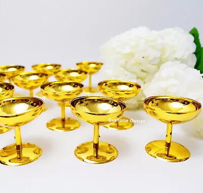 12 Mini Champagne Dessert Cups 2  Recuerdos Party Events Decorations Party Favor • $10.15