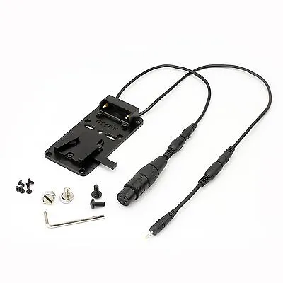 $49 • Buy Mini V-mount Battery Adapter Mount Plate Fr Blackmagic BMD BMCC BMPC BMPCC Power