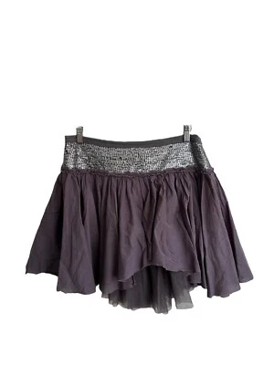 £17.99 • Buy Vintage River Island Grey Rara Skirt Size 12 10