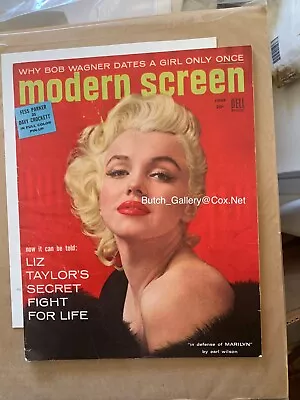 MARILYN MONROE Modern Screen Magazine June 1953 James Dean Article • $65