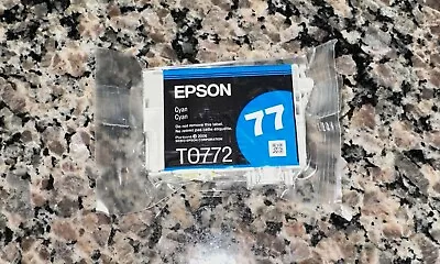 Epson 77 T0772 Ink Cyan - SEALED • $5.95