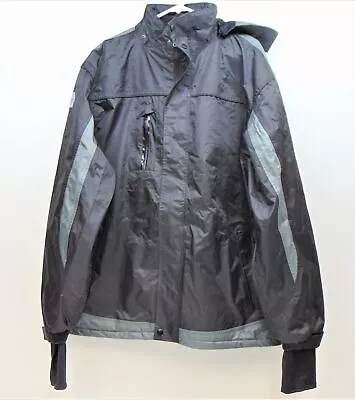 R.U. Outside Vortex Storm Layer Jacket Black/Grey Large • $59.99