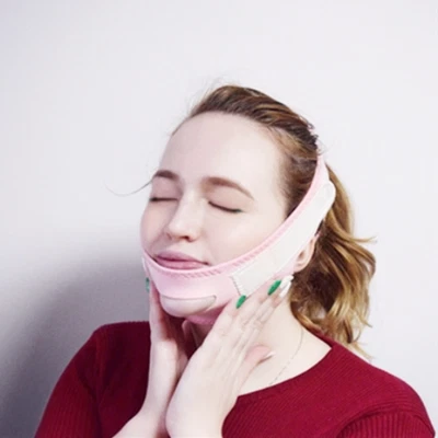 $7.30 • Buy V Line Face Slimming Double Chin Reducer Mask Lifting Belt Anti-Wrinkle Chin