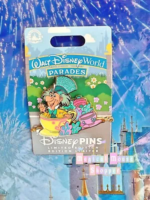 2024 Disney Parks Walt Disney World Parades Series Mad Hatter Alice LE 3000 Pin • $29.95