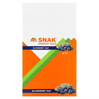 Snak Energy Bar Blueberry Oat 12 Bars 1.6 Oz (45 G) Each • $16.44