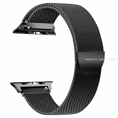 For Apple Watch IWatch Band Series 9 8 7 6 5 4 SE Magnetic Stainless Steel Strap • $9.88