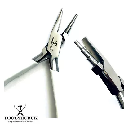 £7.90 • Buy 3 Step Concave Round Nose Pliers Wire Forming Bending Looping Craft Jewelry Tool