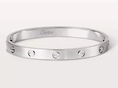 £5601.55 • Buy Cartier Love Bracelet In 18K White Gold