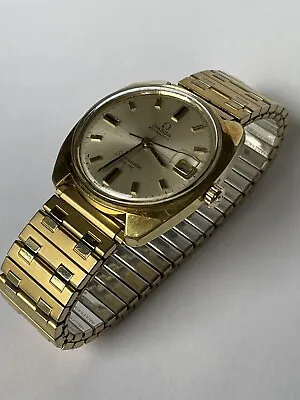 Omega Automatic Seamaster Cosmic 166022 TOOL 105 Vintage Gold W/ Stuck Crown • $399.95