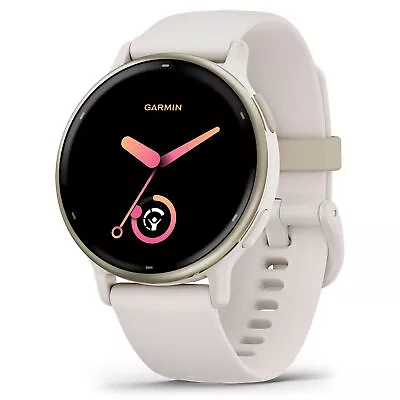 Garmin Vívoactive® 5 Ivory/Gold 010-02862-11 • $424