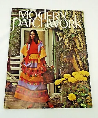 Vintage Modern Patchwork Quilt Pattern Booklet Farm Journal 1970 Rachel Martens  • $11.95