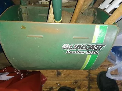 Vintage Qualcast Panther 30dl Manual Push Cylinder Mower With Collection Box • £25