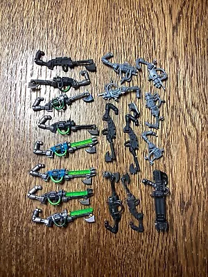 Warhammer 40k Necron Spares Necron Guns Weapons Arms Assorted Bits Box (a) • £7.50