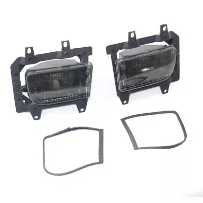 2Pcs ABS Front Bumper Smoke Fog Light Lens Kit Fit For 85-93 BMW E30 3-Series • $66.84