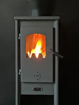 Blist 6kW Man Cave Shed Log Burner Stove Wood Burner Multifuel Fire Freestanding • £280