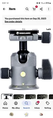 Vanguard Alta BH-250 Ball Head Tripod Mount • $70