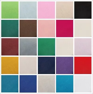 100% PLAIN COTTON FABRIC CHARM PACK PIECES 5 INCH CHARM SQUARES 5 X5  Pack Of 42 • £6.99