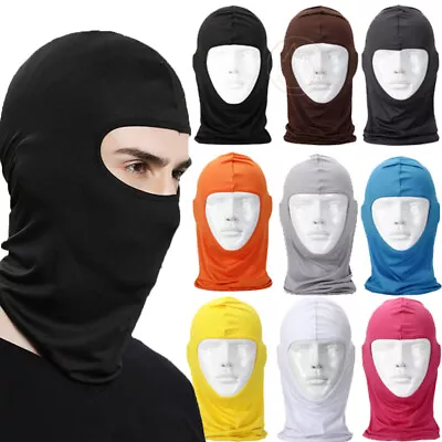 Tactical Balaclava Hood Mask Full Face Cover UV Protection Sheild For Men Women • $3.79