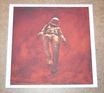 £19.41 • Buy Jeremy Geddes Lithograph Print Red Cosmonaut Study 2009 Art Poster Astronaut