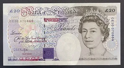 Old Twenty £20 Pound Note Uncirculated • £70