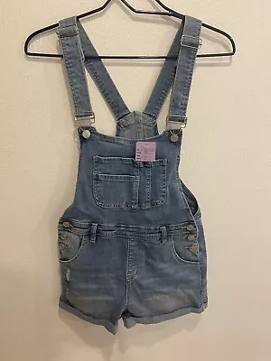 DulceBe Maternity Jean Bib Overalls Size S NWT • $20