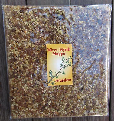 Holy Land Myrrh Incense 3.5oz 100gr Jerusalem Church Quality • $9.99