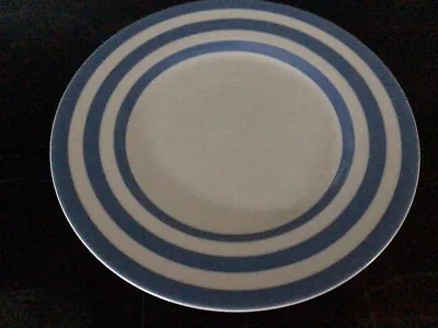 Fairmont & Main Kitchen Stripe Delph Blue Dinner Plate • £4